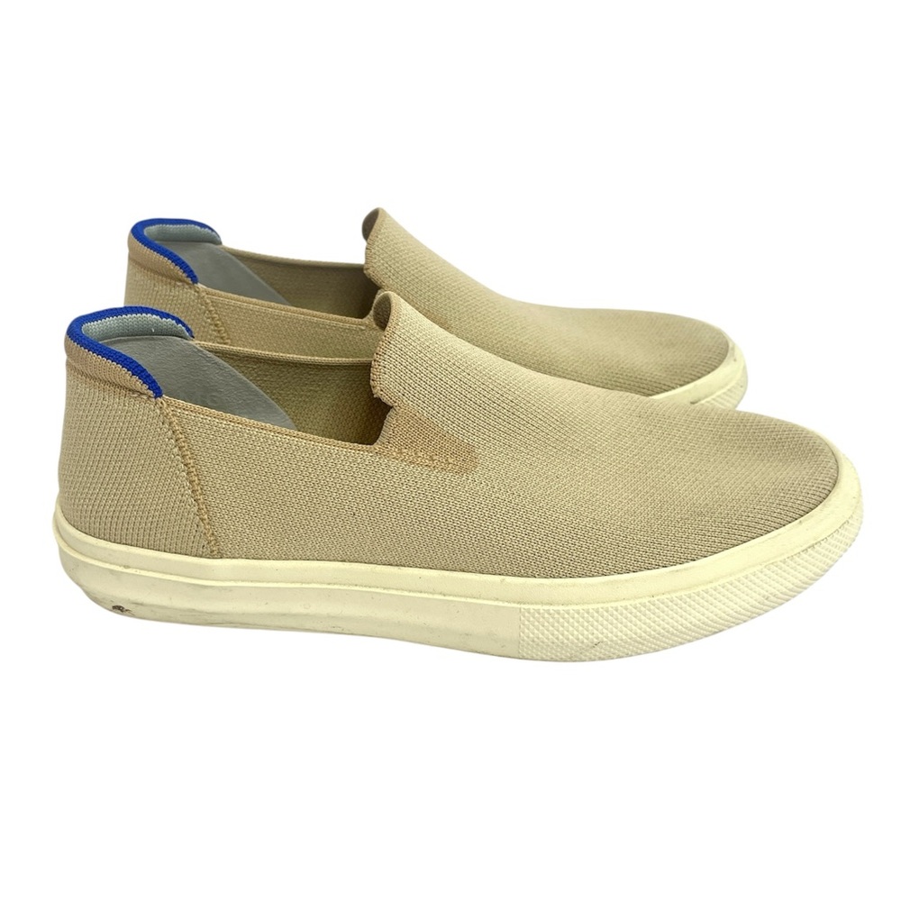 Rothy’s | City Slip On Sneaker Wheat Tan Nude Size 7.5